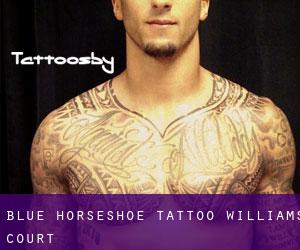 Blue Horseshoe Tattoo (Williams Court)