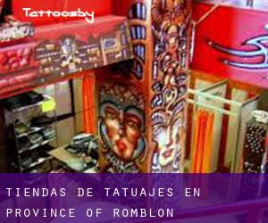 Tiendas de tatuajes en Province of Romblon