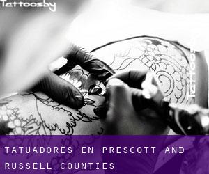 Tatuadores en Prescott and Russell Counties