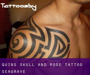 Quin's Skull And Rose Tattoo (Seagrave)