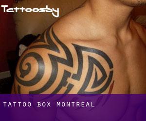 Tattoo Box Montreal