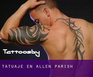 tatuaje en Allen Parish