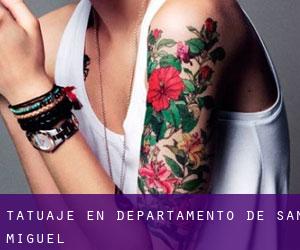 tatuaje en Departamento de San Miguel