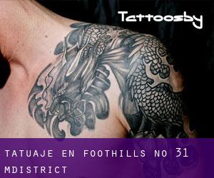 tatuaje en Foothills No. 31 M.District