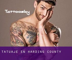 tatuaje en Harding County
