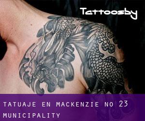 tatuaje en Mackenzie No. 23 Municipality