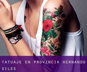 tatuaje en Provincia Hernando Siles