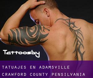 tatuajes en Adamsville (Crawford County, Pensilvania)