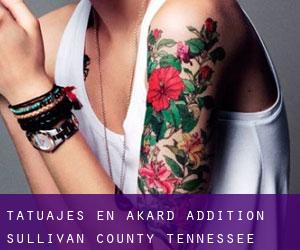 tatuajes en Akard Addition (Sullivan County, Tennessee)