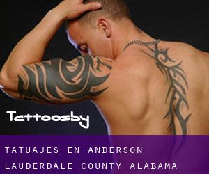 tatuajes en Anderson (Lauderdale County, Alabama)