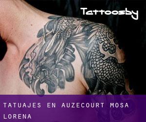 tatuajes en Auzécourt (Mosa, Lorena)