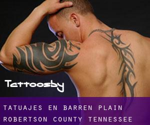 tatuajes en Barren Plain (Robertson County, Tennessee)