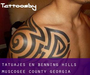 tatuajes en Benning Hills (Muscogee County, Georgia)