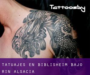 tatuajes en Biblisheim (Bajo Rin, Alsacia)