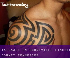 tatuajes en Booneville (Lincoln County, Tennessee)