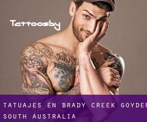 tatuajes en Brady Creek (Goyder, South Australia)