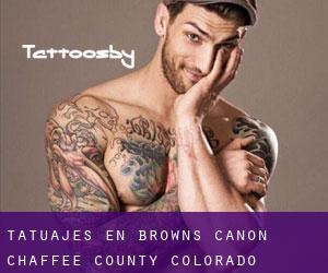 tatuajes en Browns Canon (Chaffee County, Colorado)