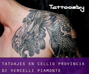 tatuajes en Cellio (Provincia di Vercelli, Piamonte)