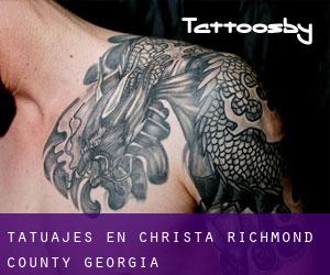 tatuajes en Christa (Richmond County, Georgia)