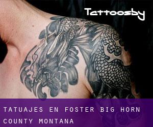 tatuajes en Foster (Big Horn County, Montana)