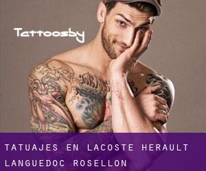 tatuajes en Lacoste (Herault, Languedoc-Rosellón)