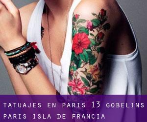 tatuajes en Paris 13 Gobelins (Paris, Isla de Francia)