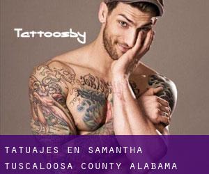 tatuajes en Samantha (Tuscaloosa County, Alabama)